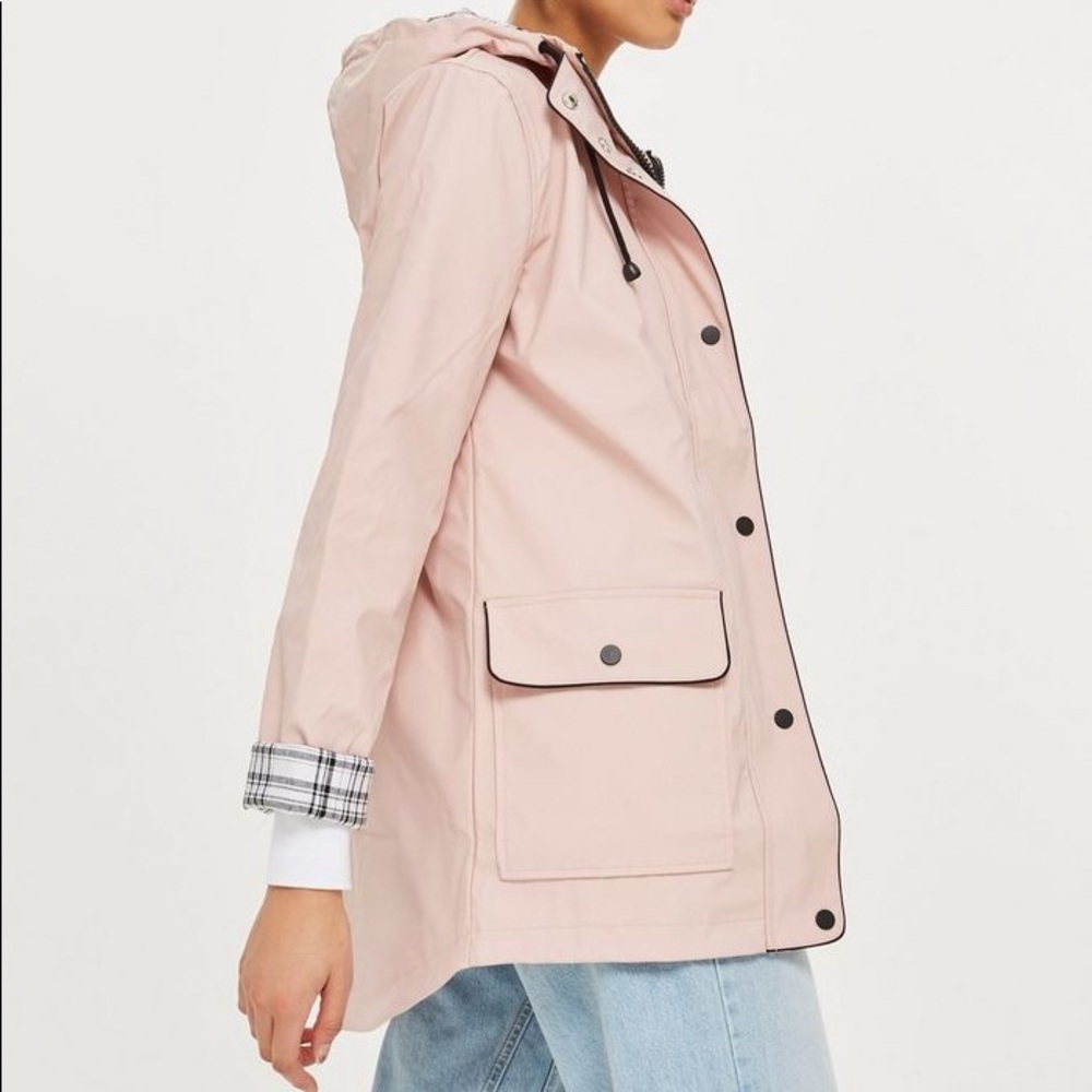 SOLD - TopShop Pink Rainjacket 🌸